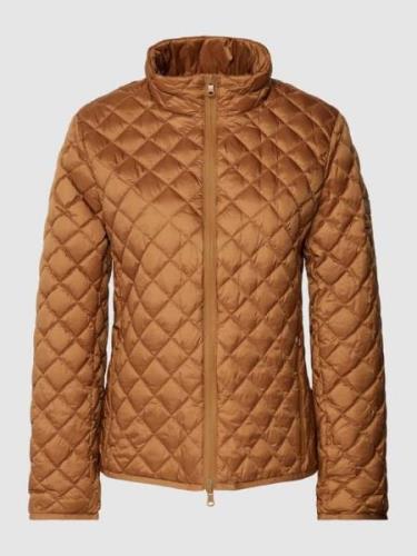 MaxMara Leisure Steppjacke mit Stehkragen Modell 'CANGA' in Camel, Grö...