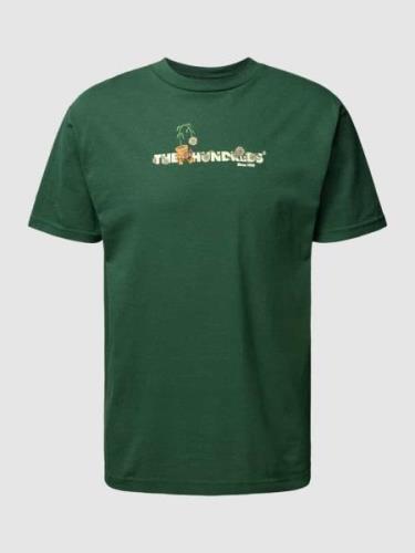 The Hundreds T-Shirt mit Label-Print Modell 'PASSION & PATIENCE' in Du...
