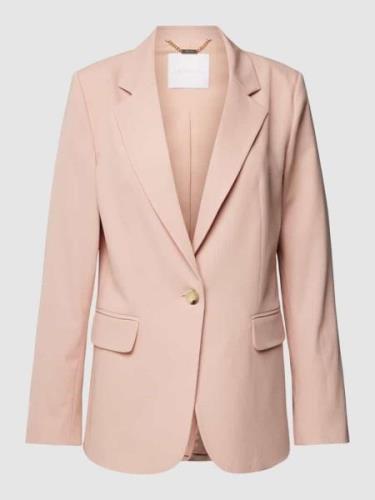 Rich & Royal Blazer mit Pattentaschen in Rosa, Größe 34