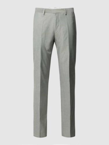 Roy Robson Modern Fit Anzughose mit Bügelfalten in Lind, Größe 46