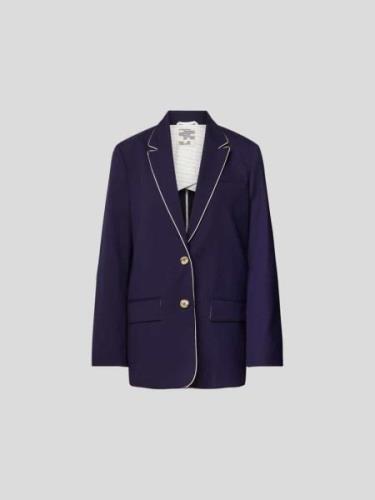 BAUM & PFERDGARTEN Blazer mit Pattentaschen in Blau, Größe 34