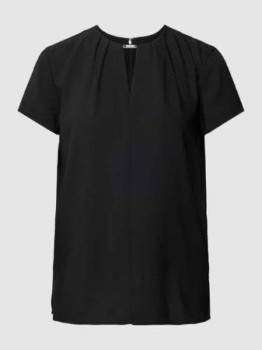 Calvin Klein Womenswear Blusenshirt mit Schlüsselloch-Ausschnitt in Bl...