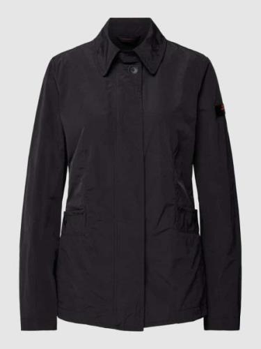 Peuterey Jacke mit Umlegekragen Modell 'KRASTUM' in Black, Größe 42