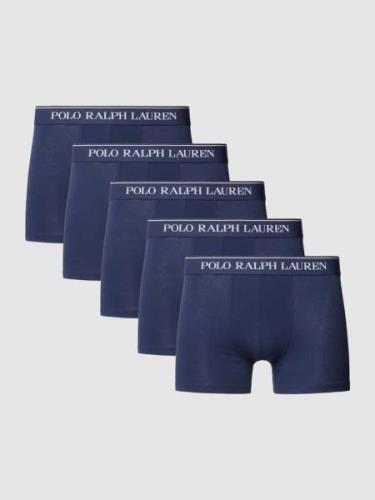 Polo Ralph Lauren Underwear Trunks mit elastischem Logo-Bund im 5er-Pa...