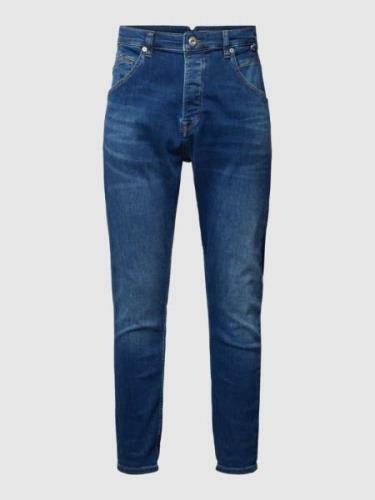 GABBA Jeans mit 5-Pocket-Design Modell 'Alex' in Jeansblau, Größe 30