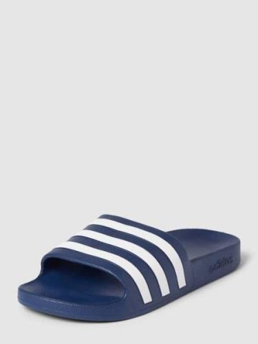 ADIDAS SPORTSWEAR Slides mit Label-Print in Marine, Größe 37