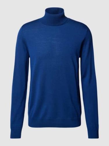 JOOP! Collection Rollkragenpullover aus Schurwolle Modell 'Donte' in B...