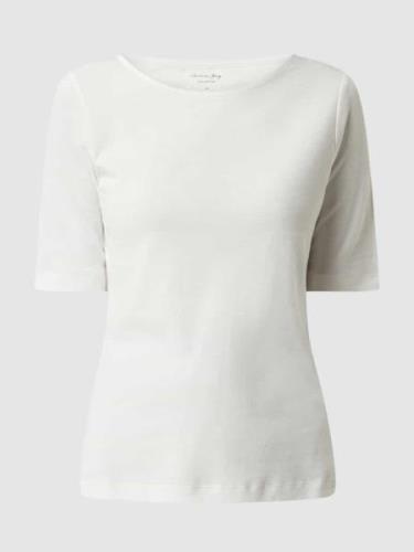 Christian Berg Woman T-Shirt mit 1/2-Arm in Offwhite, Größe 40