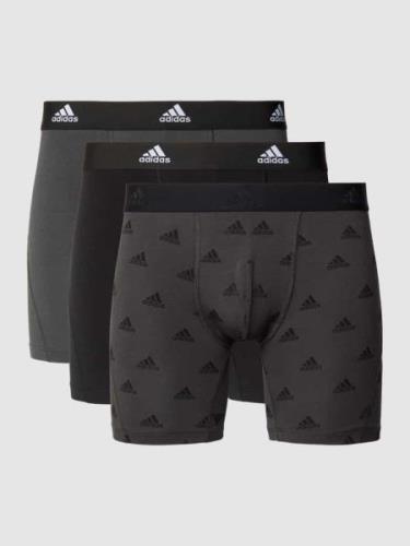 ADIDAS SPORTSWEAR Trunks mit elastischem Logo-Bund im 2er-Pack in Dunk...