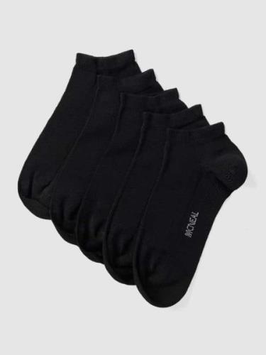 MCNEAL Sneakersocken mit Stretch-Anteil im 5er-Pack in Black, Größe 39...