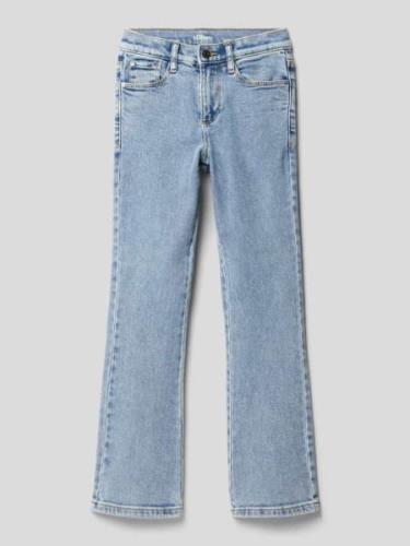 s.Oliver RED LABEL Slim Fit Jeans im 5-Pocket-Design in Blau, Größe 17...