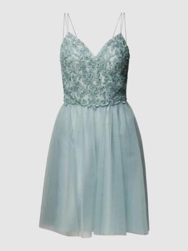 Laona Cocktailkleid mit Zierbesatz in Mint, Größe 36