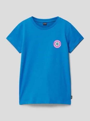 CARS JEANS T-Shirt mit Motiv-Print in Blau, Größe 140