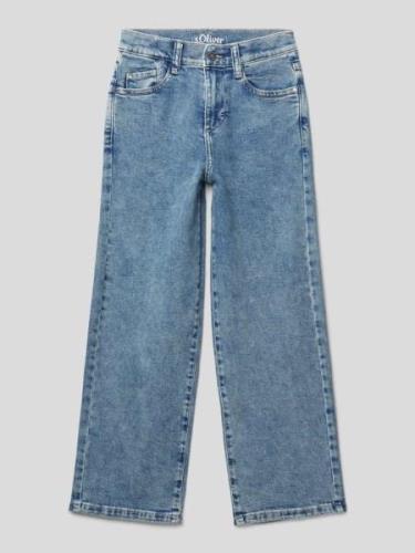 s.Oliver RED LABEL Jeans im 5-Pocket-Design in Blau, Größe 146