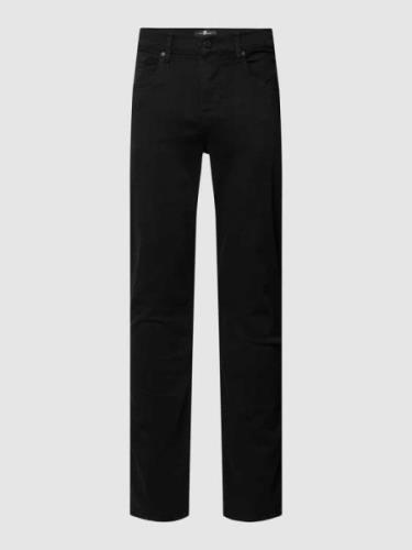 7 For All Mankind Jeans mit 5-Pocket-Design in Black, Größe 38