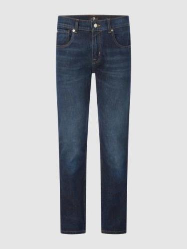 7 For All Mankind Straight Fit Jeans mit Stretch-Anteil Modell 'The St...