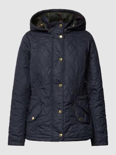 Barbour Steppjacke mit abnehmbarer Kapuze Modell 'MILLFIRE' in Marine,...