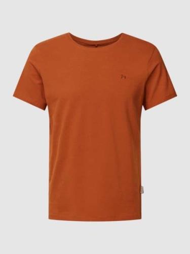 Blend T-Shirt mit Label-Stitching Modell 'Dinton' in Rot, Größe M
