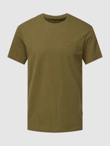 Blend T-Shirt mit Label-Stitching Modell 'Dinton' in Hazel, Größe M