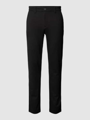 Blend Slim Fit Hose mit elastischem Bund Modell 'Langford' in Black, G...