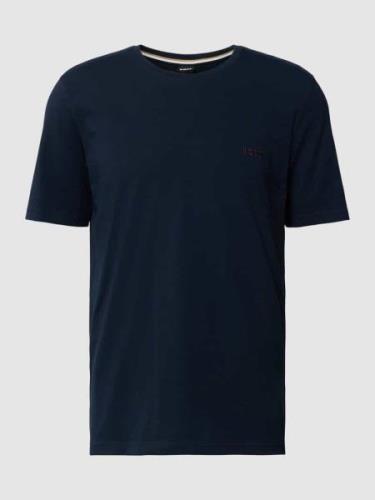 BOSS T-Shirt mit Label-Stitching Modell 'MIX&MATCH' in Dunkelblau, Grö...