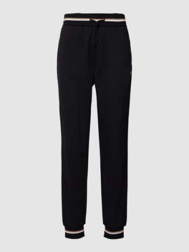 BOSS Sweatpants mit Label-Detail Modell 'Iconic' in Black, Größe S