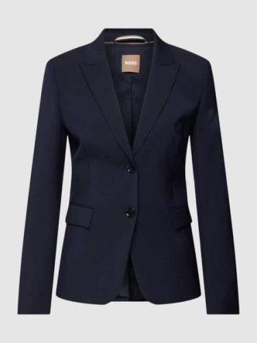 BOSS Blazer mit Pattentaschen Modell 'Juleah' in Marine, Größe 36