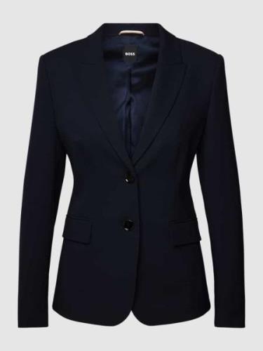 BOSS Blazer mit Pattentaschen Modell 'Juleah' in Marine, Größe 34