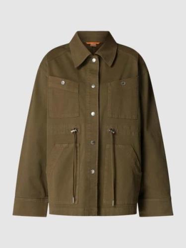 BOSS Orange Parka mit Tunnelzug Modell 'Jargo' in Khaki, Größe 34