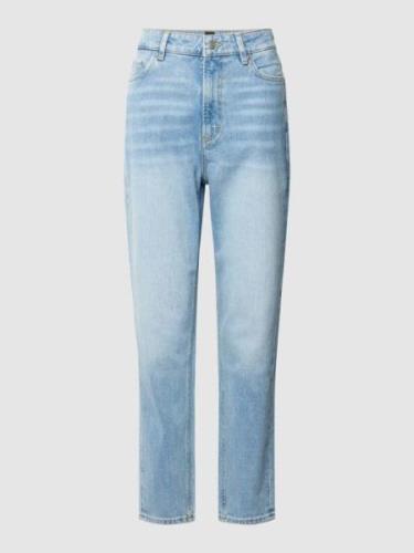 BOSS Orange Straight Leg Jeans im 5-Pocket-Design Modell 'RUTH' in Hel...