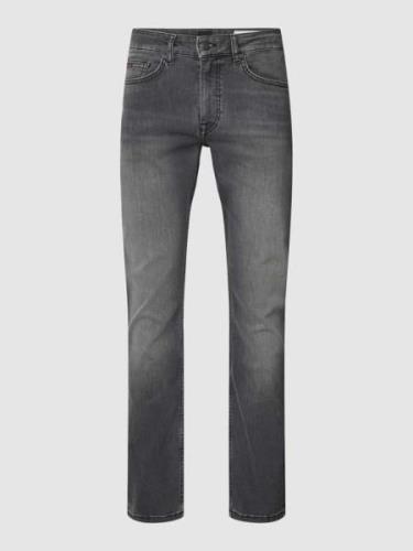 BOSS Orange Slim Fit Jeans im 5-Pocket-Design Modell 'Delaware' in Mit...