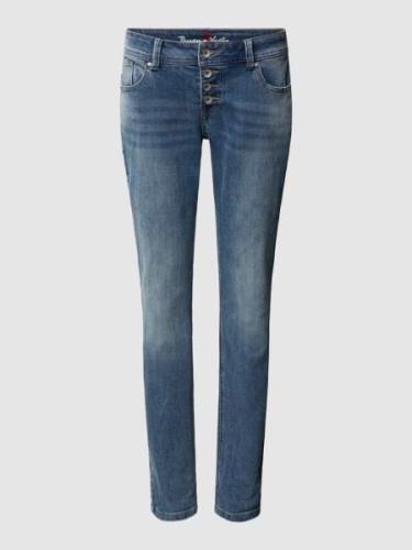 Buena Vista Slim Fit Jeans im 5-Pocket-Design Modell 'Malibu' in Jeans...