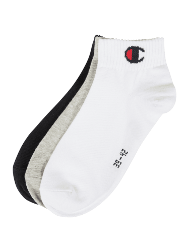 CHAMPION Socken mit Label-Detail im 3er-Pack Modell 'Quarter Sock' in ...