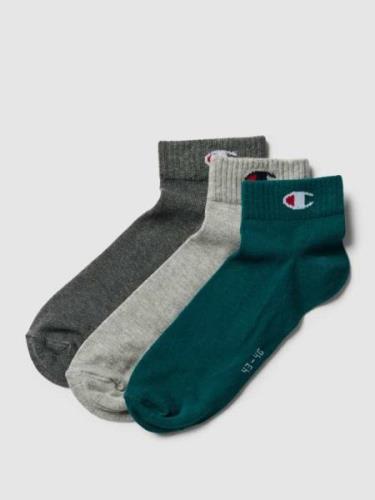 CHAMPION Socken mit Label-Detail im 3er-Pack Modell 'Quarter Sock' in ...