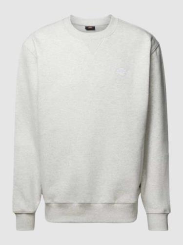 Dickies Sweatshirt mit Logo-Stitching Modell 'SUMMERDALE' in Hellgrau ...