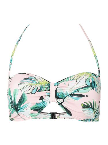 Esprit Bikini-Oberteil mit abnehmbarem Neckholder in Rosa, Größe 36