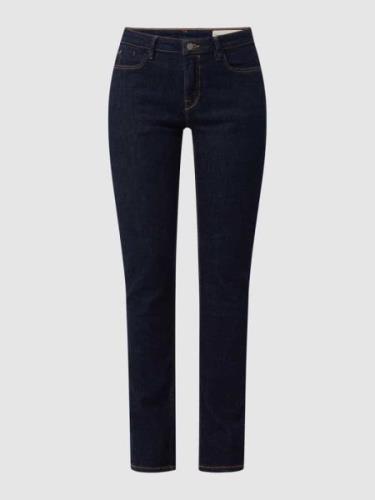 Esprit Slim Fit Mid Rise Jeans mit Stretch-Anteil in Dunkelblau, Größe...