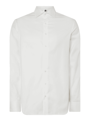 Eterna Regular Fit Business-Hemd aus Baumwolle in Ecru, Größe 38