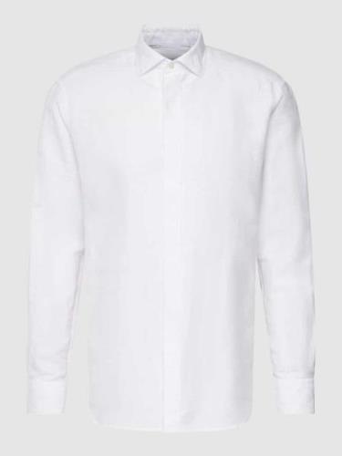Eterna Slim Fit Premium Shirt  mit Premium Leinen-Anteil Modell 'Kent'...