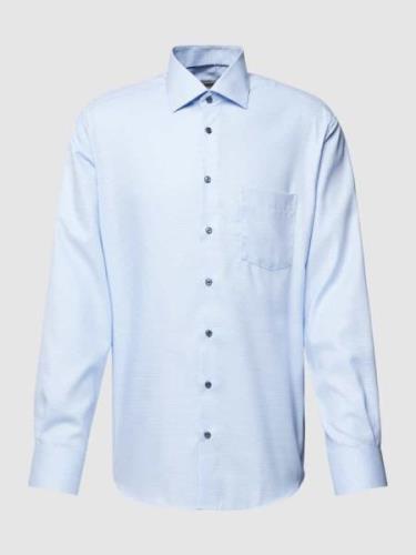 Eterna Modern Fit Business-Hemd mit Kentkragen in Bleu, Größe 39