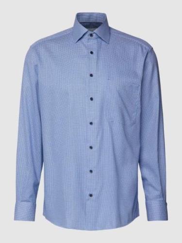 Eterna Comfort Fit Business-Hemd mit Kentkragen in Bleu, Größe 40