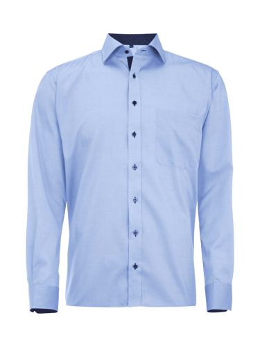 Eterna Comfort Fit Business-Hemd aus Oxford in Bleu, Größe 41