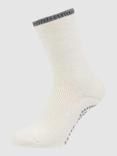 Falke Socken mit Anti-Slip-System Modell Cuddle Pads in Weiss, Größe 3...
