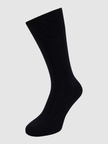 Falke Socken mit Kaschmir-Anteil Modell 'Lhasa' in Marine, Größe 39/42