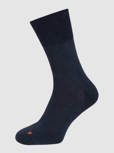 Falke Socken aus Baumwollmischung Modell 'Run' in Marine Melange, Größ...