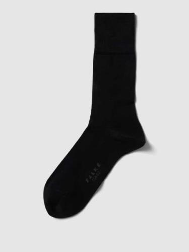Falke Socken in melierter Optik in Black, Größe 41/42