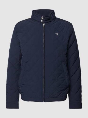 Gant Jacke mit Label-Details Modell 'QUILTED' in Marine, Größe XL