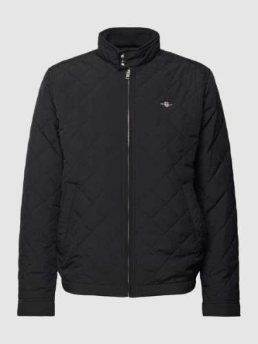 Gant Jacke mit Label-Details Modell 'QUILTED' in Black, Größe L