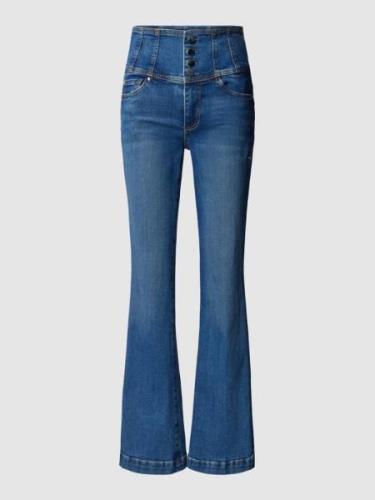 Guess Straight Leg Fit Jeans im 5-Pocket-Design in Jeansblau, Größe 29...