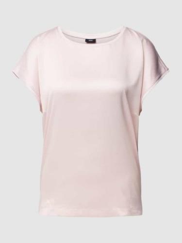 JOOP! T-Shirt aus Viskose-Mix in Rosa, Größe 36